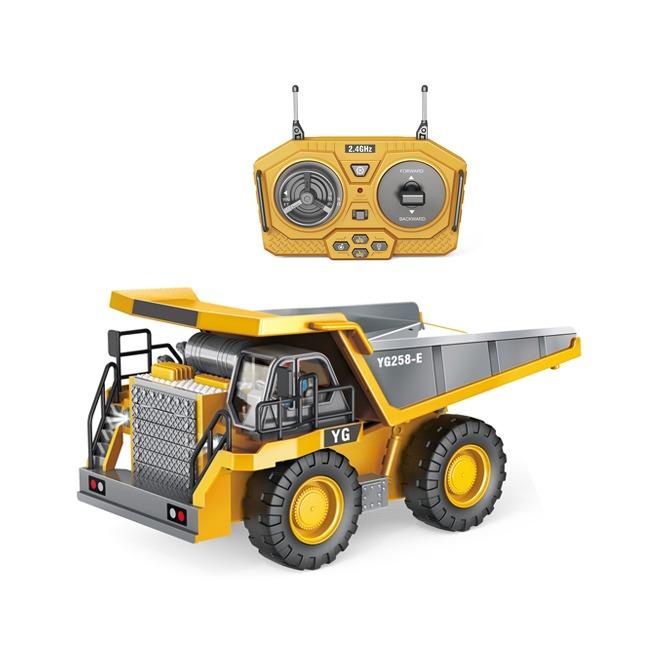 Mini Alloy Full-Scale RC Engineering Truck – 1/64 Mining Dump Truck Gift Set