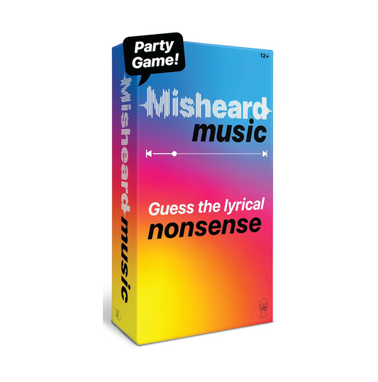 Misheard Music 2025 Edition Hilarious Music Games for Adults & Teens