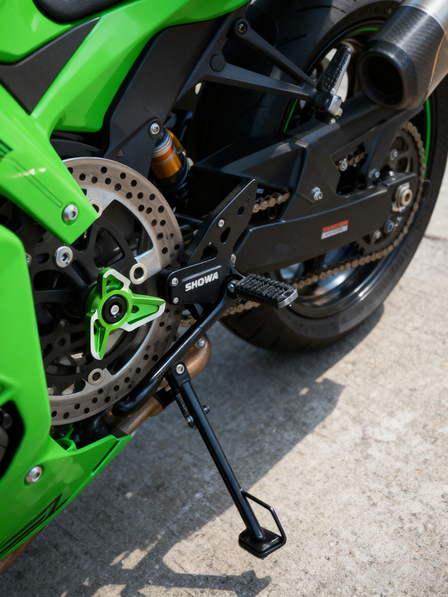 Universal Motorcycle Fork Slider – Protective Front Fork Guard for Street, Sport