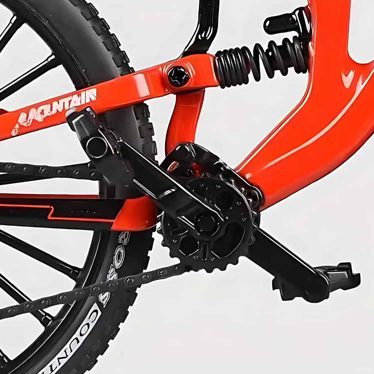 Mini Enduro Bike Model – Realistic 1:6 Scale Collectible with Functional Parts