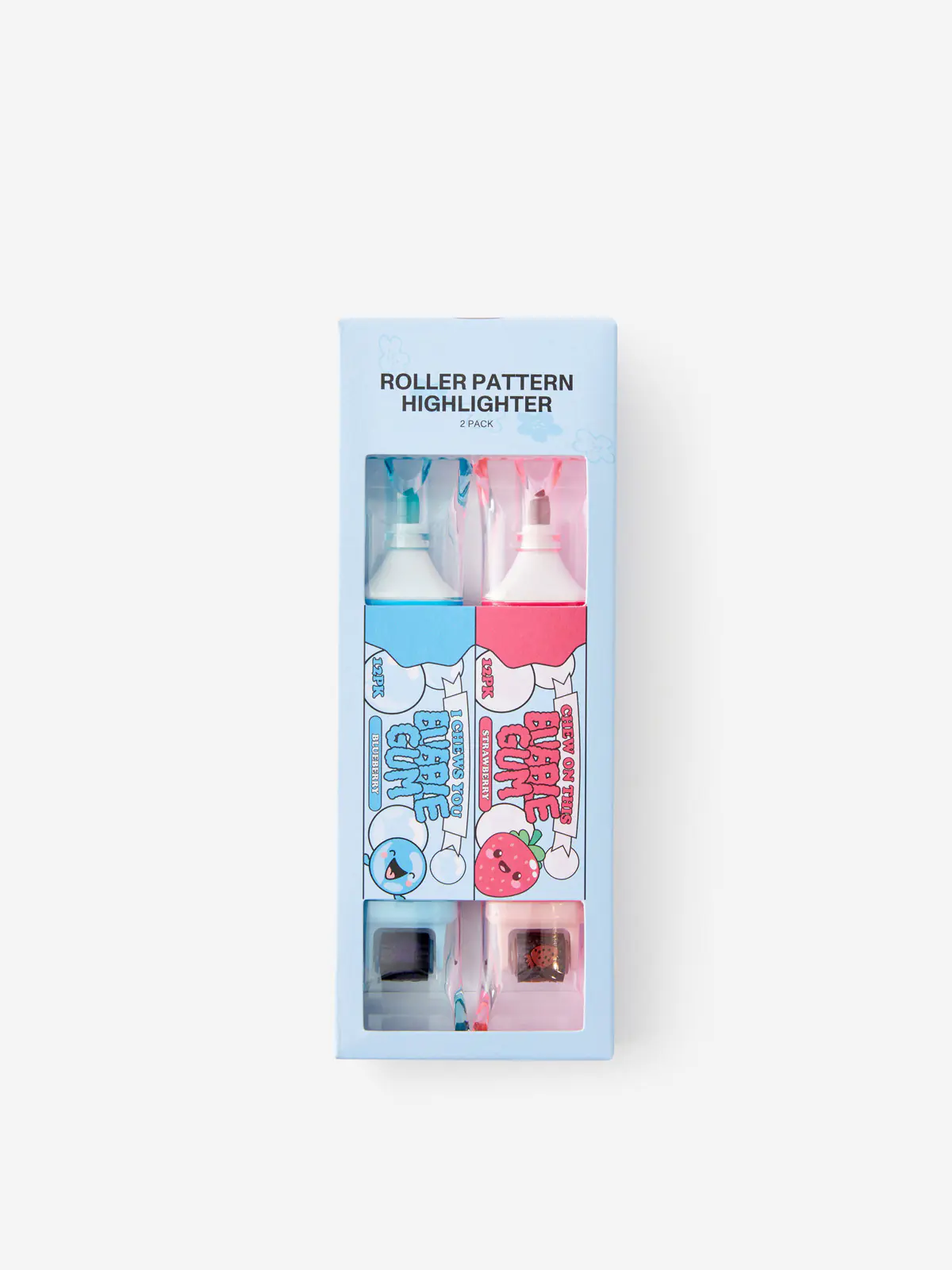 Roller Stamp Highlighter – Fun Decorative Fluorescent Marker