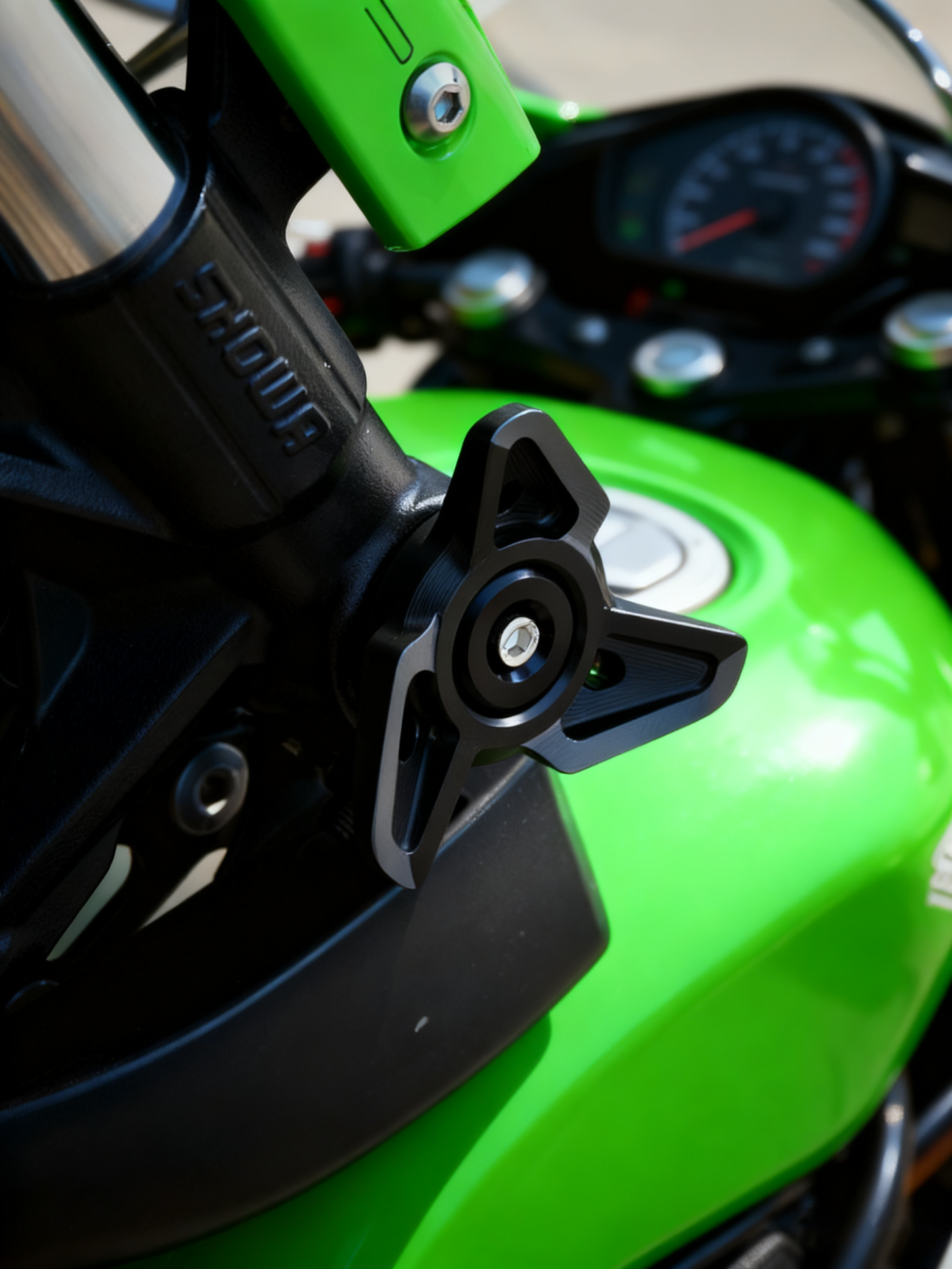 Universal Motorcycle Fork Slider – Protective Front Fork Guard for Street, Sport