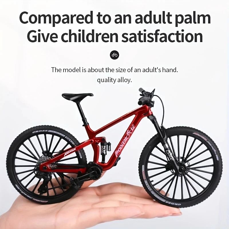 Mini Enduro Bike Model – Realistic 1:6 Scale Collectible with Functional Parts
