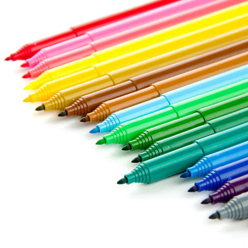 18-Pack Connector Pens – Bright & Vivid Colors for Creative Fun