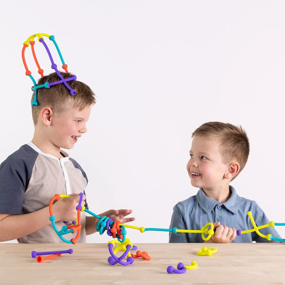 Plip Silicone Building Set – Creative STEM Construction Toy with Pop Connections