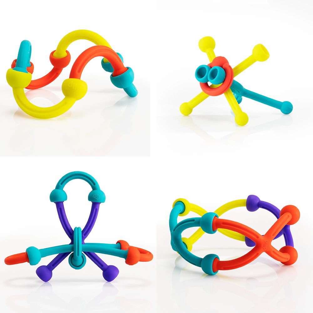 Plip Silicone Building Set – Creative STEM Construction Toy with Pop Connections