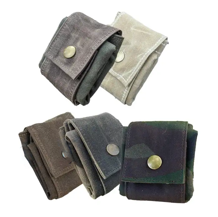 Waxed Canvas Foraging Hip Pouch