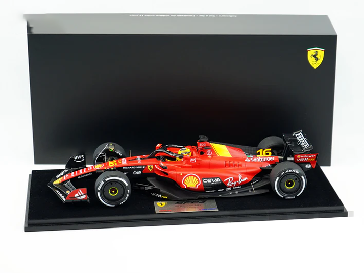 Ferrari F1 SF-23 #16 Charles Leclerc Italy Monza GP 2023 Looksmart 1:18 LS18F1047