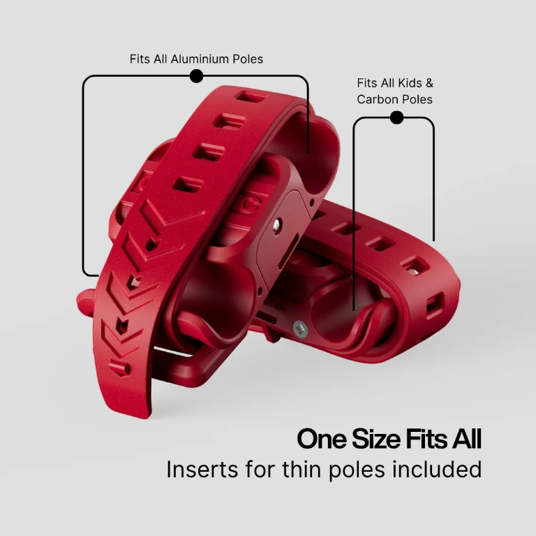 Ski and ski pole binding bag