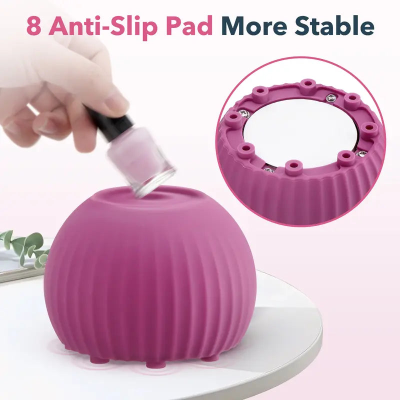 Vortex Mixer with Mixing Balls – Mini Paint Mixer for Lab, Nail Polish, Eyelash Adhesive, Acrylic Paint