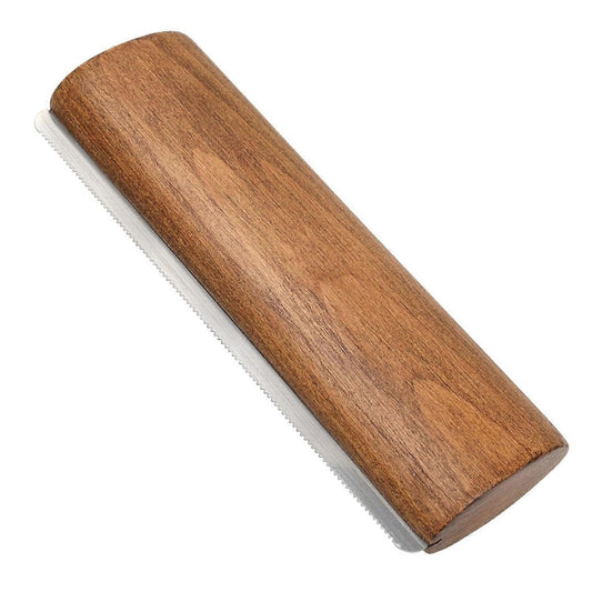 Wooden Handle Horsehair Brush – Portable Grooming Tool for Horses, Pets, and Livestock