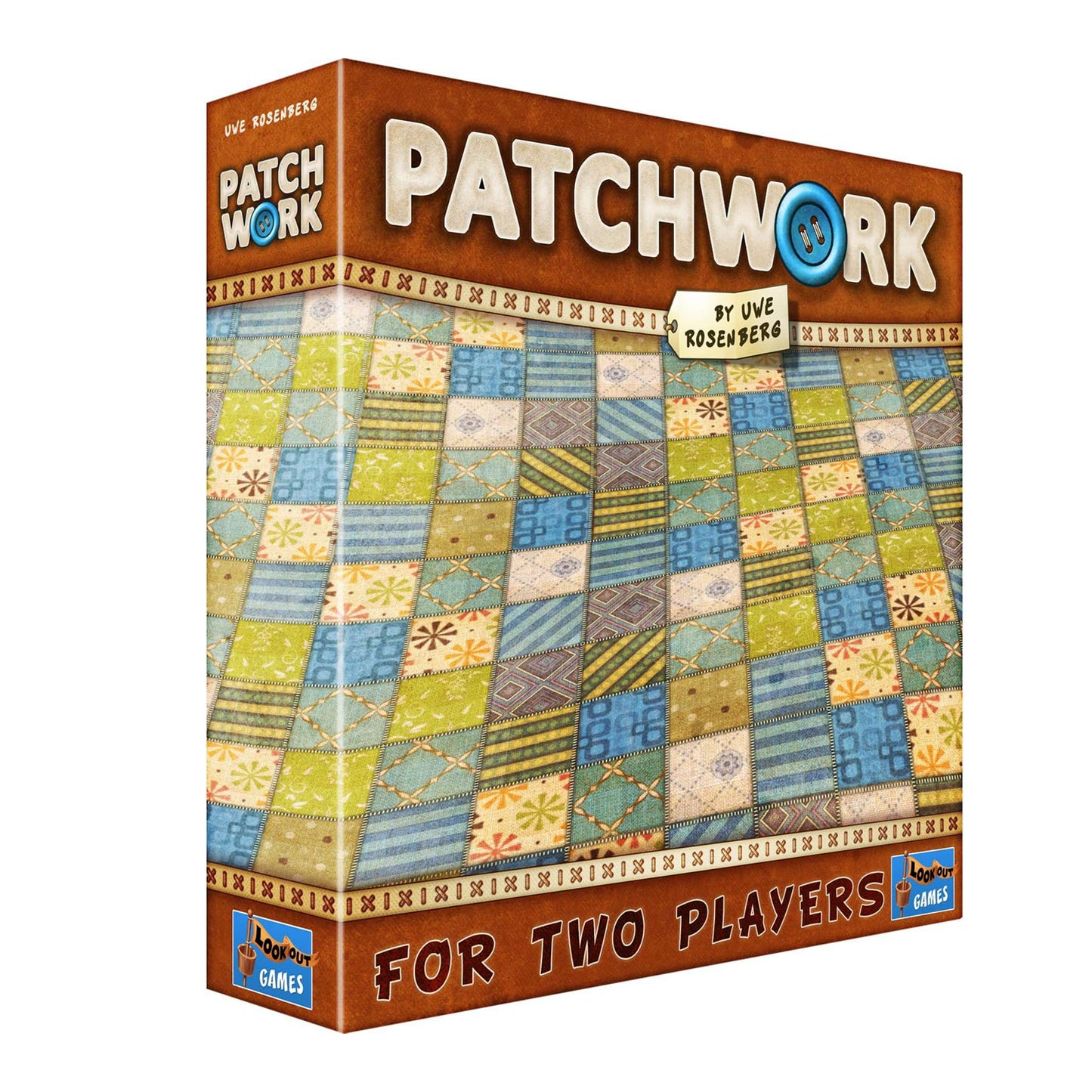 Patchwork Board Game | 2-Player Strategy Puzzle Game | Family Fun