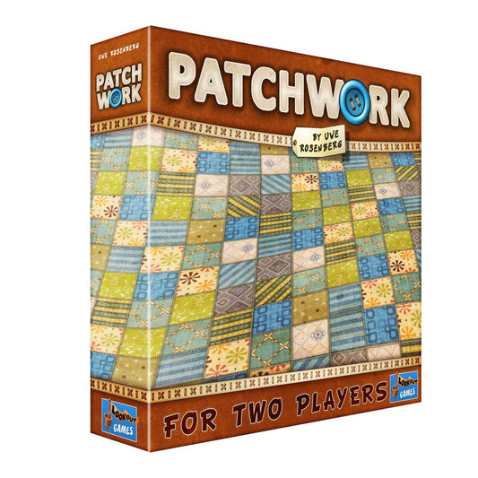 Patchwork Board Game | 2-Player Strategy Puzzle Game | Family Fun