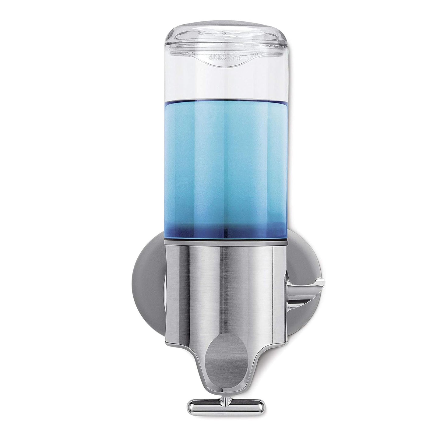 3-Chamber Wall-Mounted Shower Pump – 3 × 15 fl. oz Shampoo & Soap Dispenser, Stainless Steel