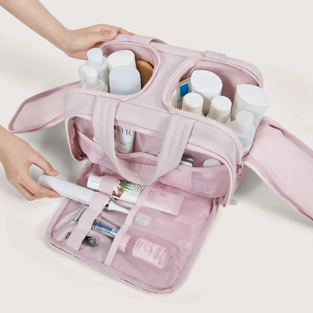 Multi-Functional Toiletry Bag – 4-in-1 Travel & Home Organizer