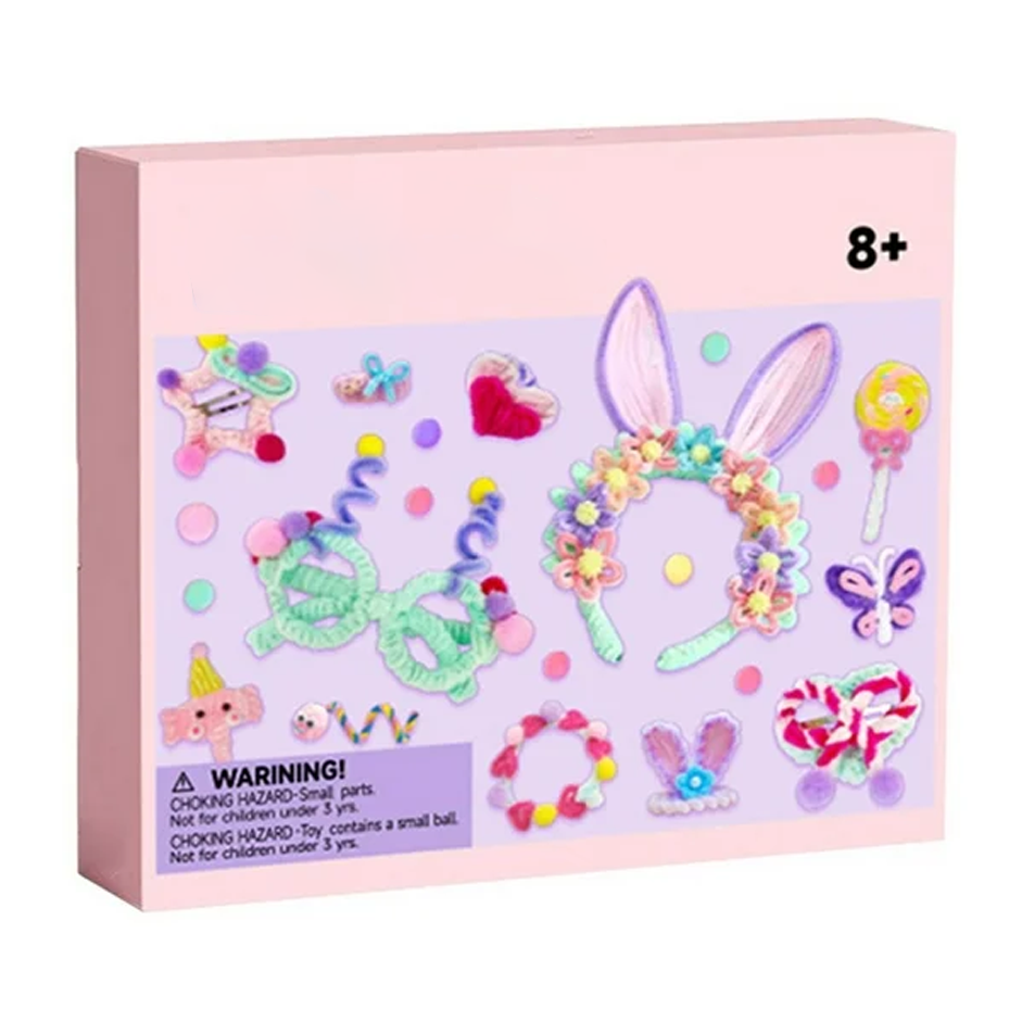 DIY Velvet Headband Craft Kit – Educational Toy for Kids & Adults