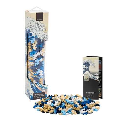 3D Puzzle Building Set – Inspired by Hokusai’s The Great Wave