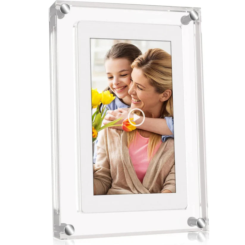 Digital frame with unlimited photos and videos