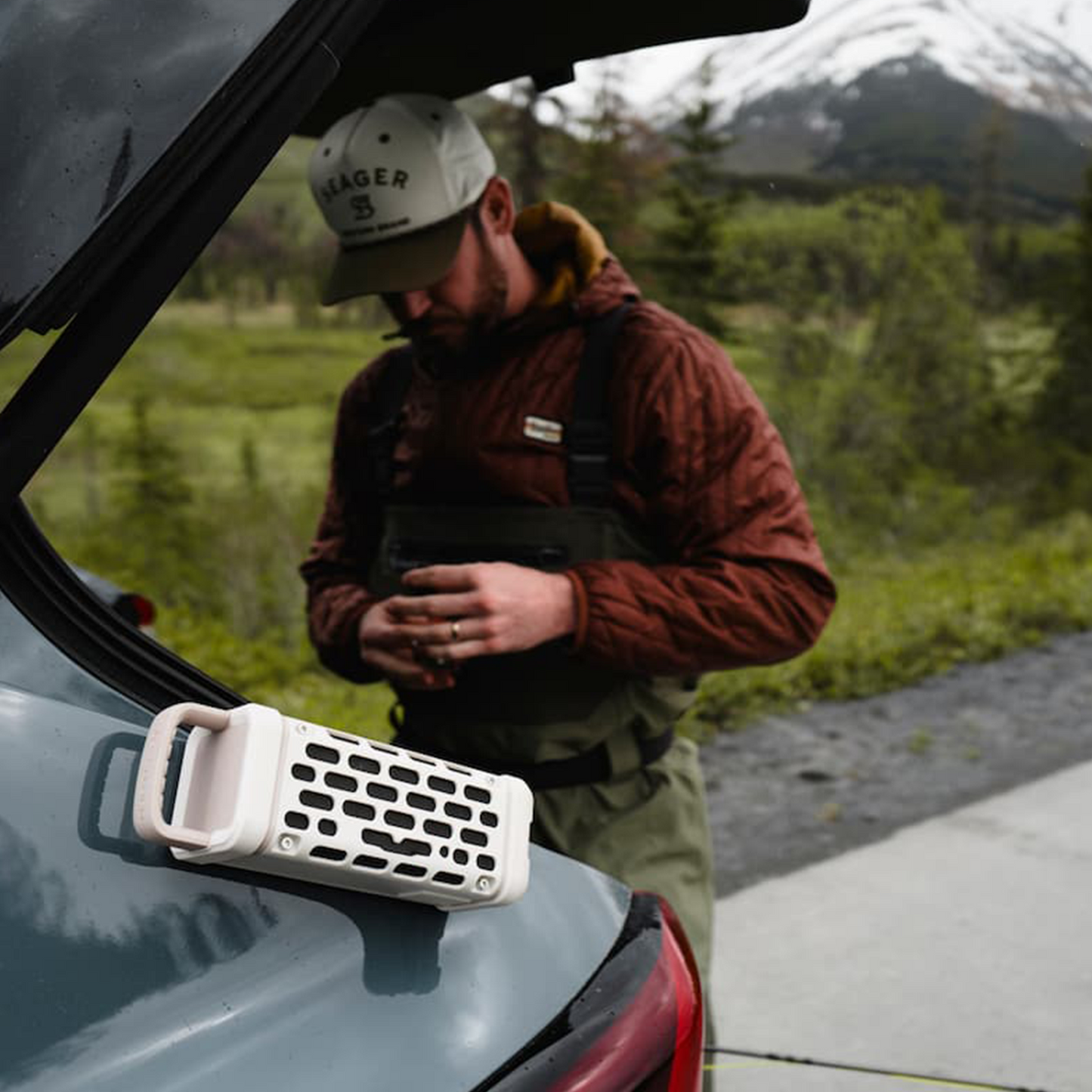 Forest ranger portable speaker