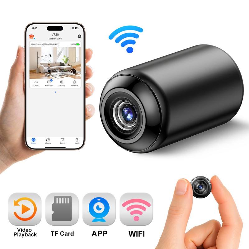 Mini Wireless Spy Camera with Night Vision