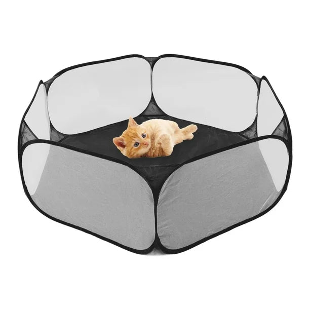 Small Animal Playpen, Durable Easy Access Small Pet Tent for Pets