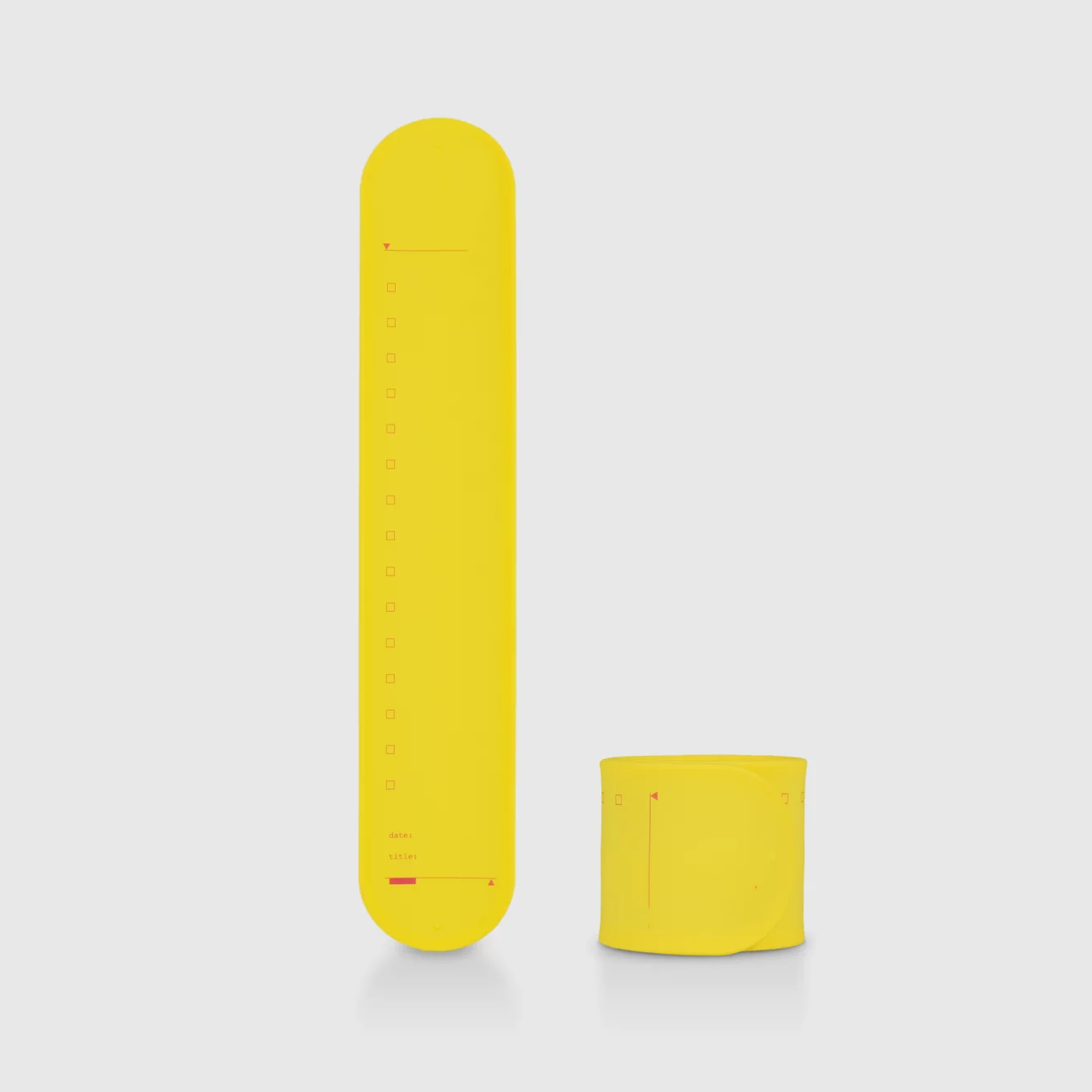 Wristband Memo Pad – Rewritable Wearable Silicone Notes