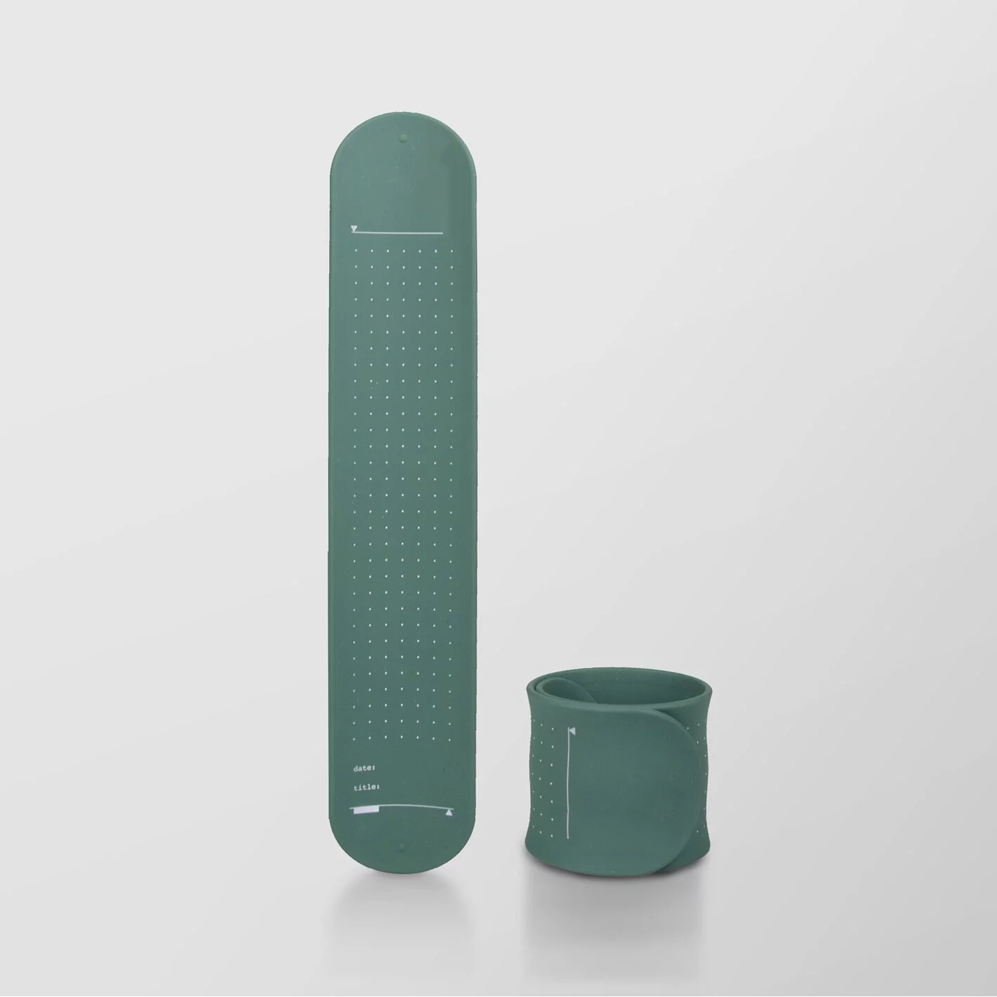 Wristband Memo Pad – Rewritable Wearable Silicone Notes