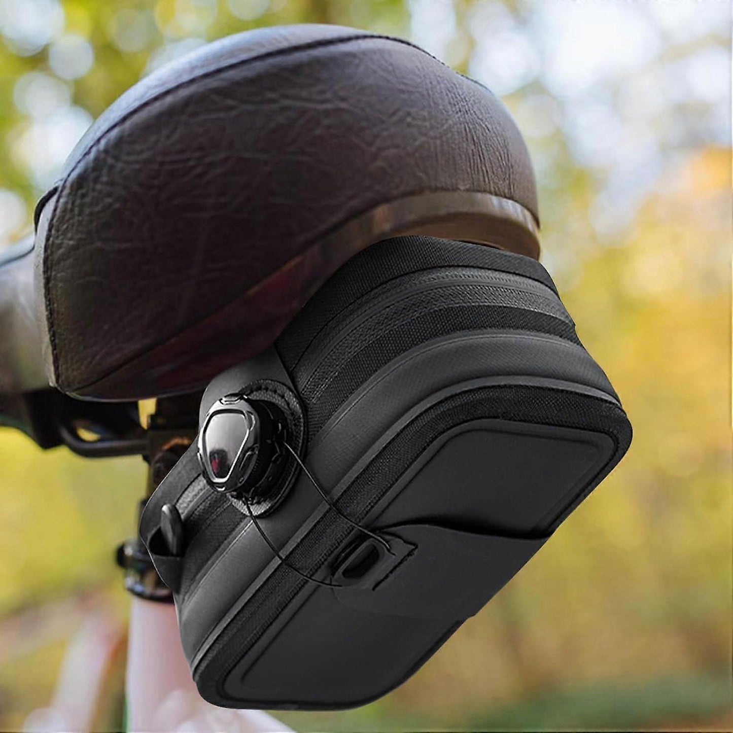 Bicycle Saddle Bag – Waterproof Outdoor Bike Bag with Quick Release, Perfect