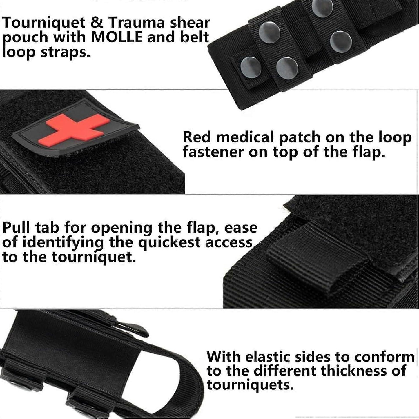 Tourniquet Storage Pouch – Portable First Aid Organizer for Tactical Gear