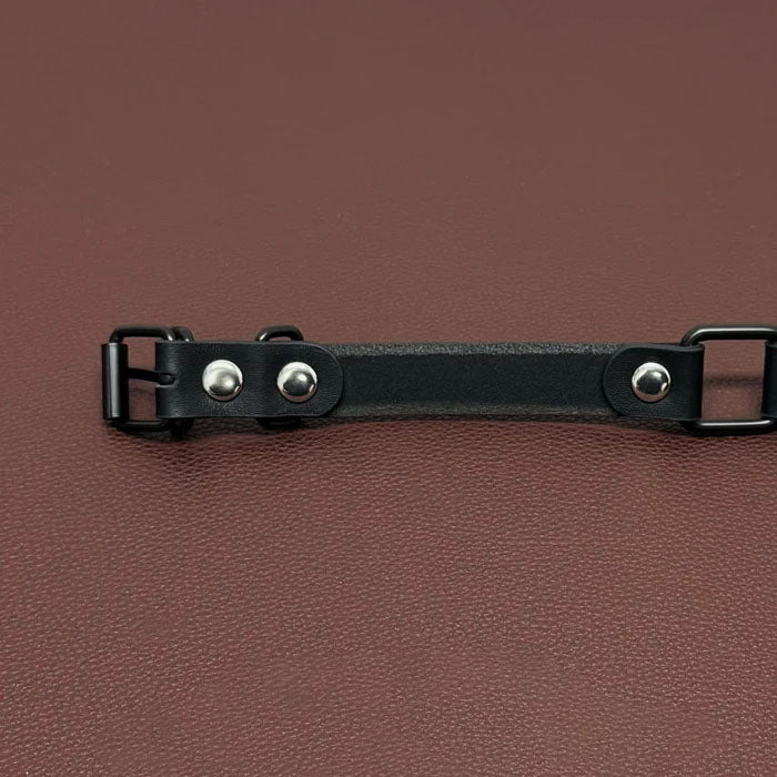 3-in-1 Convertible Leather Bracelet/Handcuffs/Necklace – Unisex | Punk & Alternative Fashion Accessory