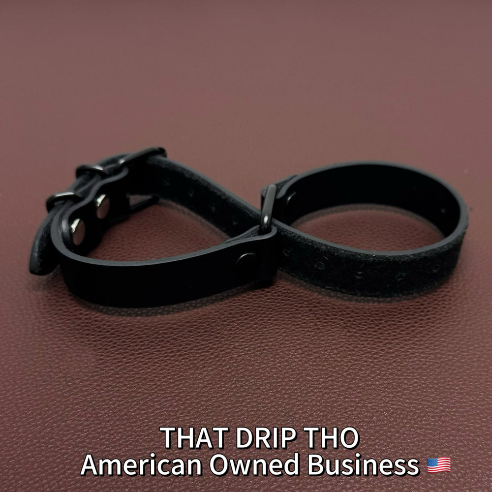 Convertible Leather Bracelet & Choker – Versatile Style for Every Mood