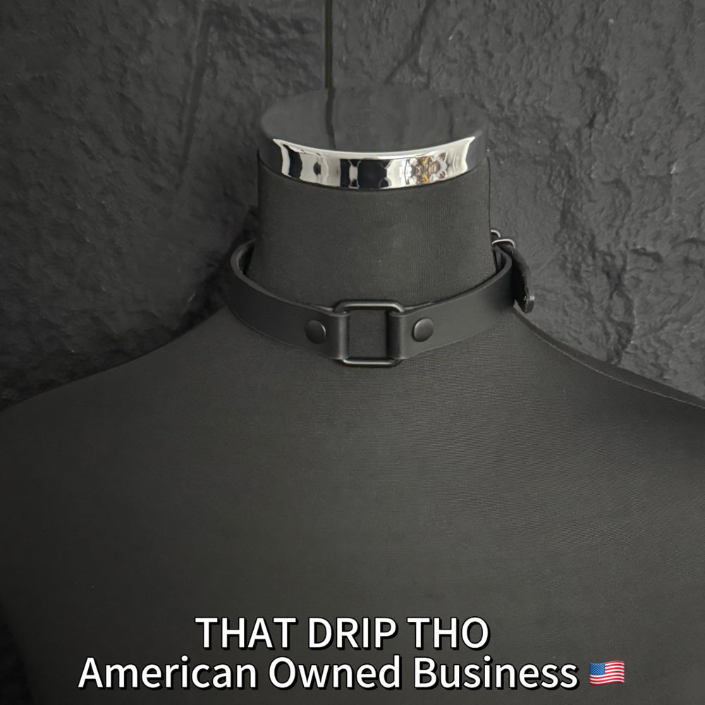 Convertible Leather Bracelet & Choker – Versatile Style for Every Mood