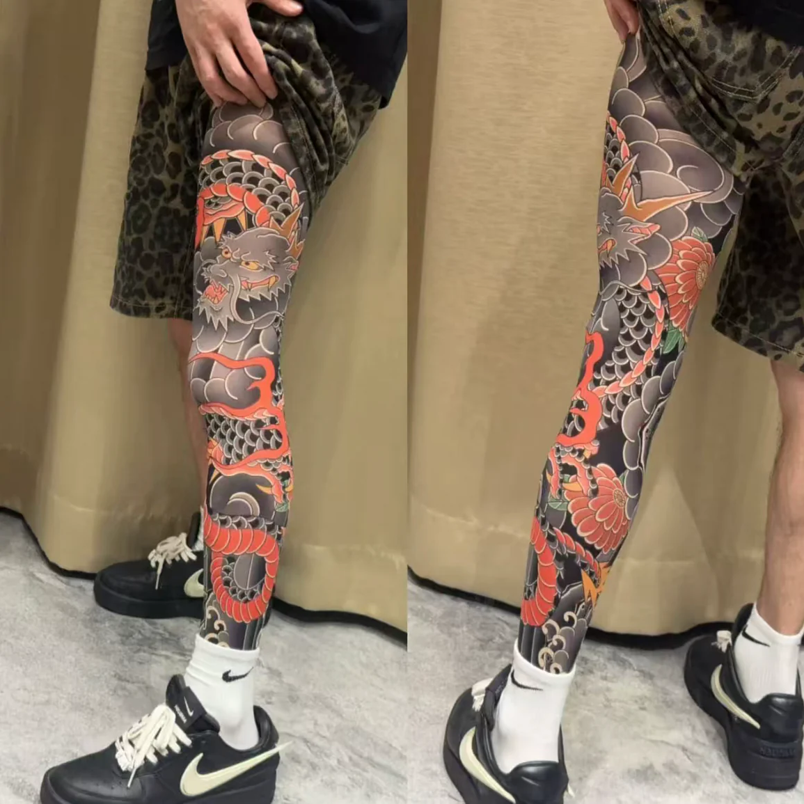 Tattoo Stockings – Realistic Ink Style Without the Commitment!