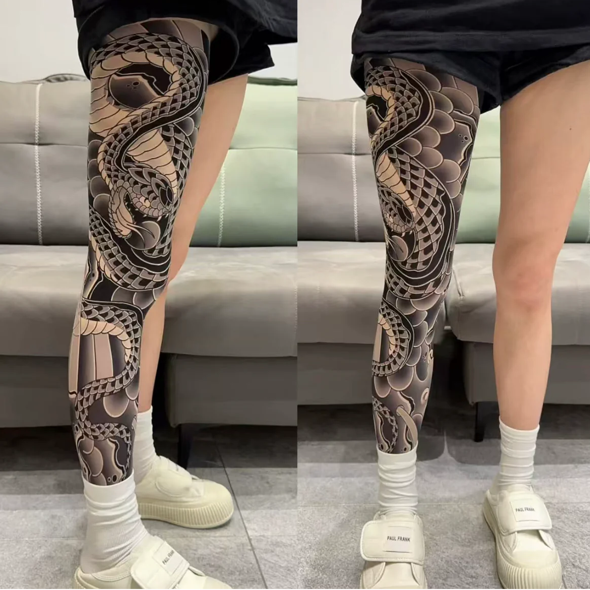 Tattoo Stockings – Realistic Ink Style Without the Commitment!