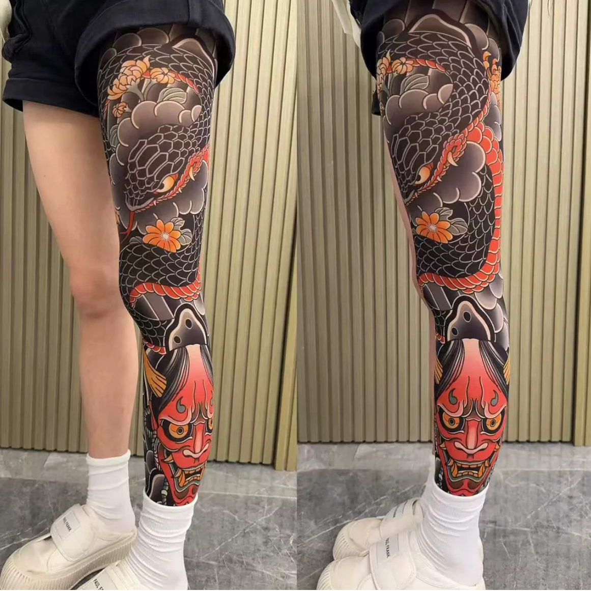 Tattoo Stockings – Realistic Ink Style Without the Commitment!