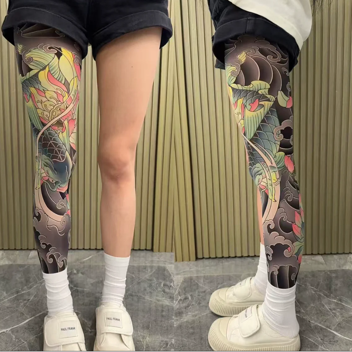 Tattoo Stockings – Realistic Ink Style Without the Commitment!