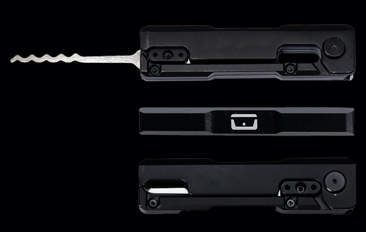 Compact Portable Lock Pick Set – Watch Style | Stress Relief & Pick Hook Tools | Suitable for Beginners and Enthusiasts