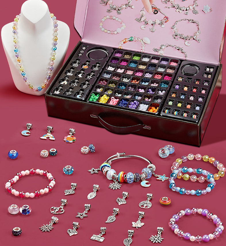 Bead Jewelry Craft Kit – DIY Beadwork Set