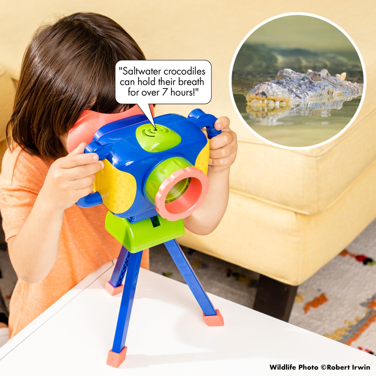 Talking Wildlife Camera Toy – Explore the Animal Kingdom with Interactive Learning Fun