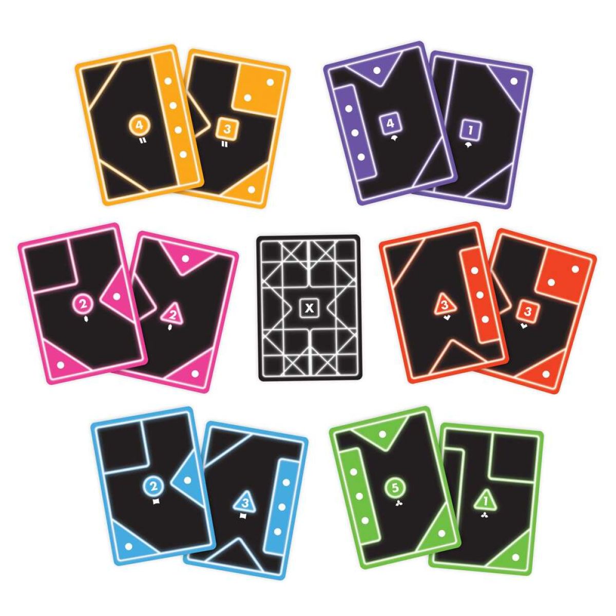 Taktata Card Game – Shape & Pattern Matching Family Board Game