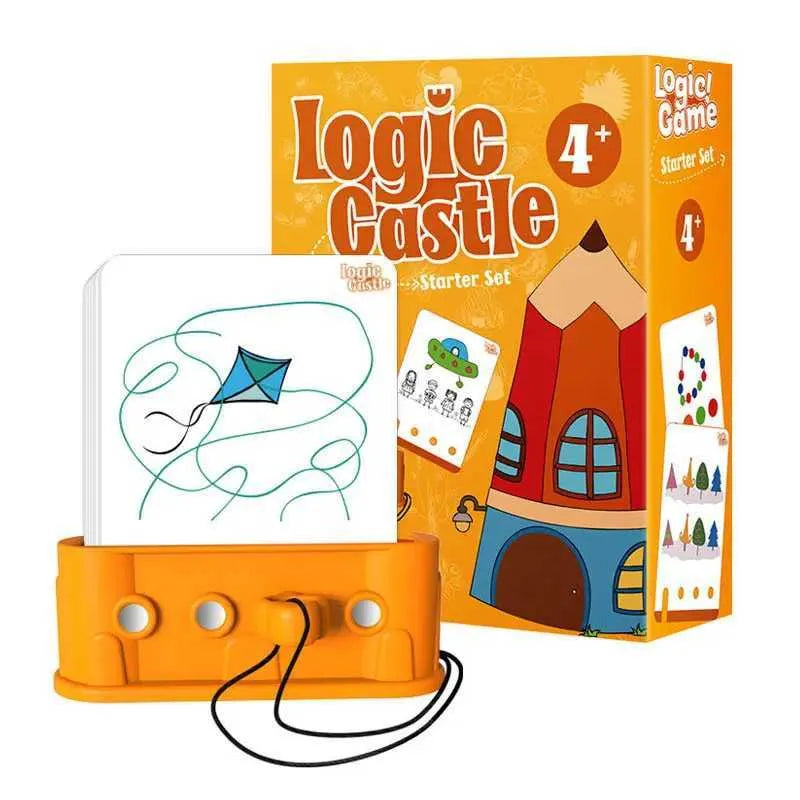 Montessori Logical Thinking Puzzle Game for Kids – Early Learning Shape Sorting