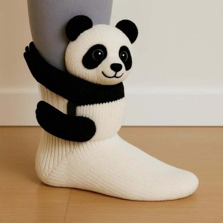 3D Knitted Animal Socks – Cozy, Playful, and Full of Personality