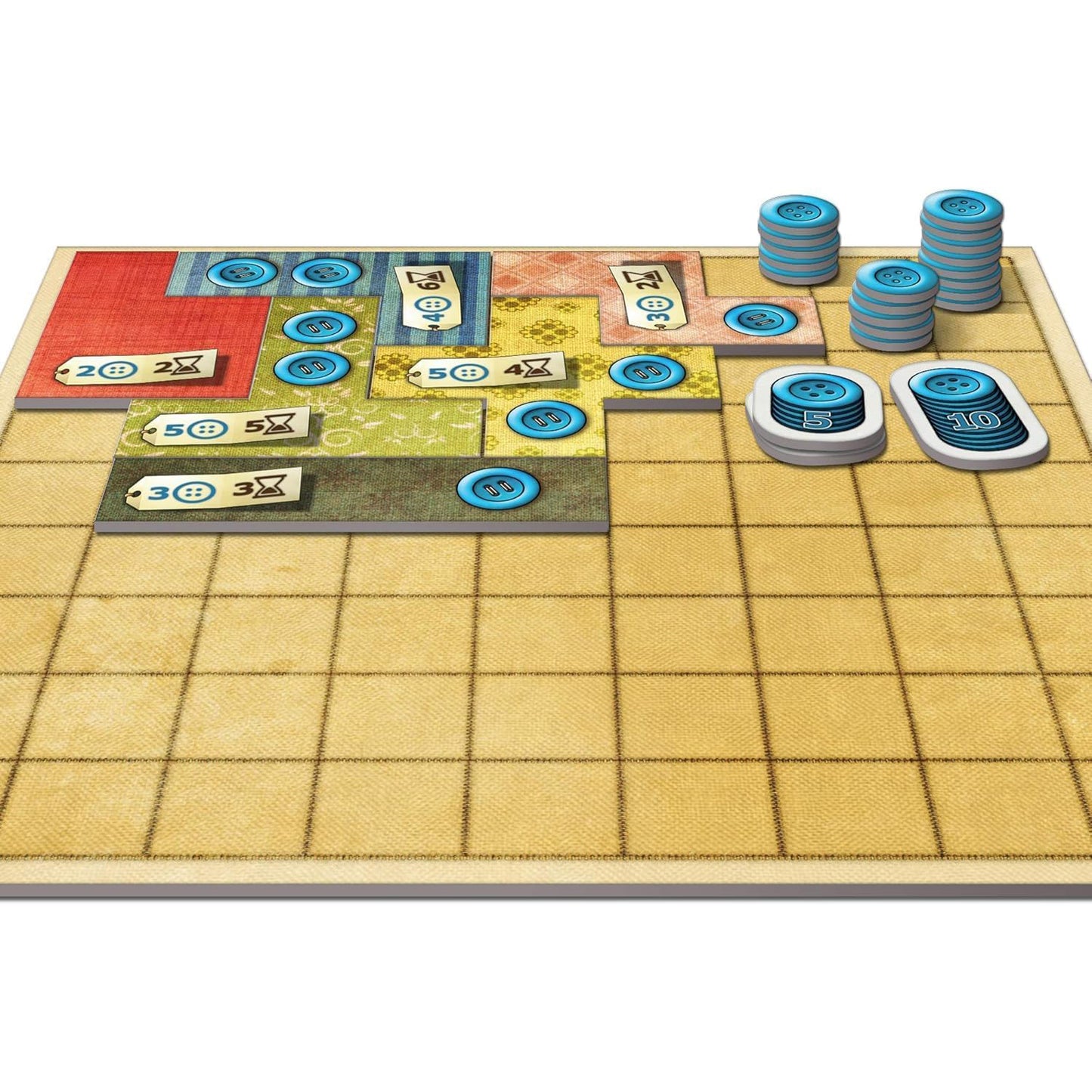 Patchwork Board Game | 2-Player Strategy Puzzle Game | Family Fun