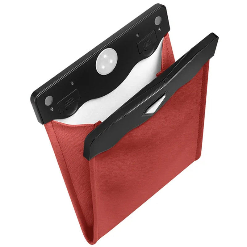 Waterproof Leather Car Trash Bin – Keep Your Vehicle Clean and Organized