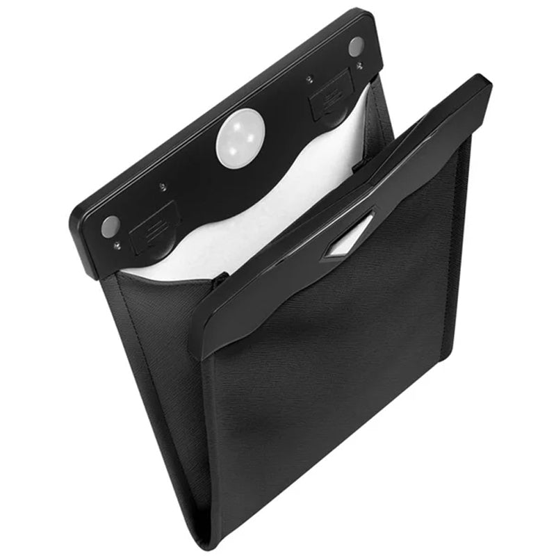 Waterproof Leather Car Trash Bin – Keep Your Vehicle Clean and Organized