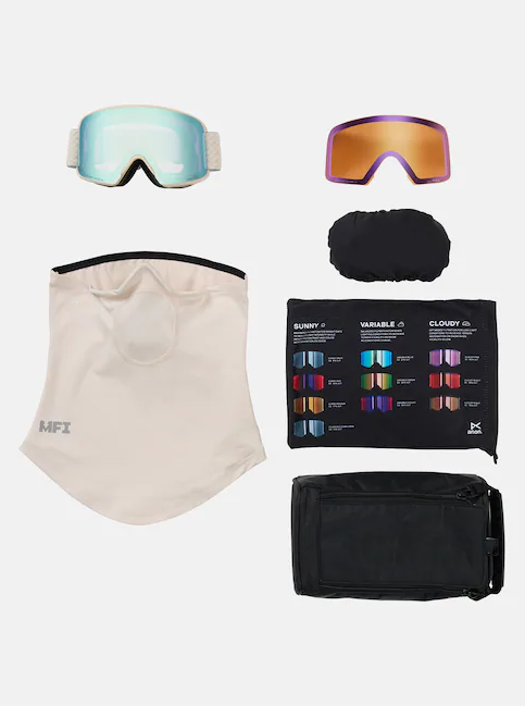 Goggles (Cylindrical) + Bonus Lens + MFI Face Mask