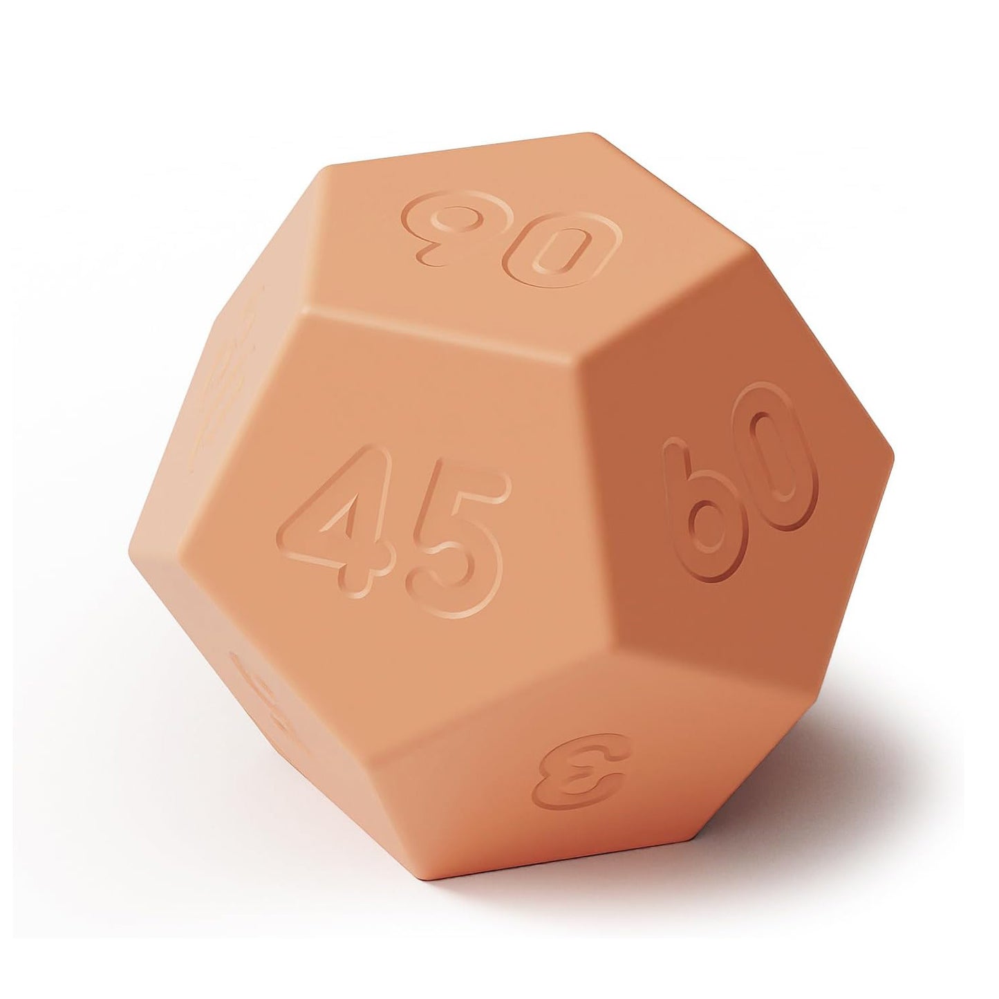 Twelve-Sided Time Cube – Rechargeable Mini Timer Desk & Study Productivity Timer