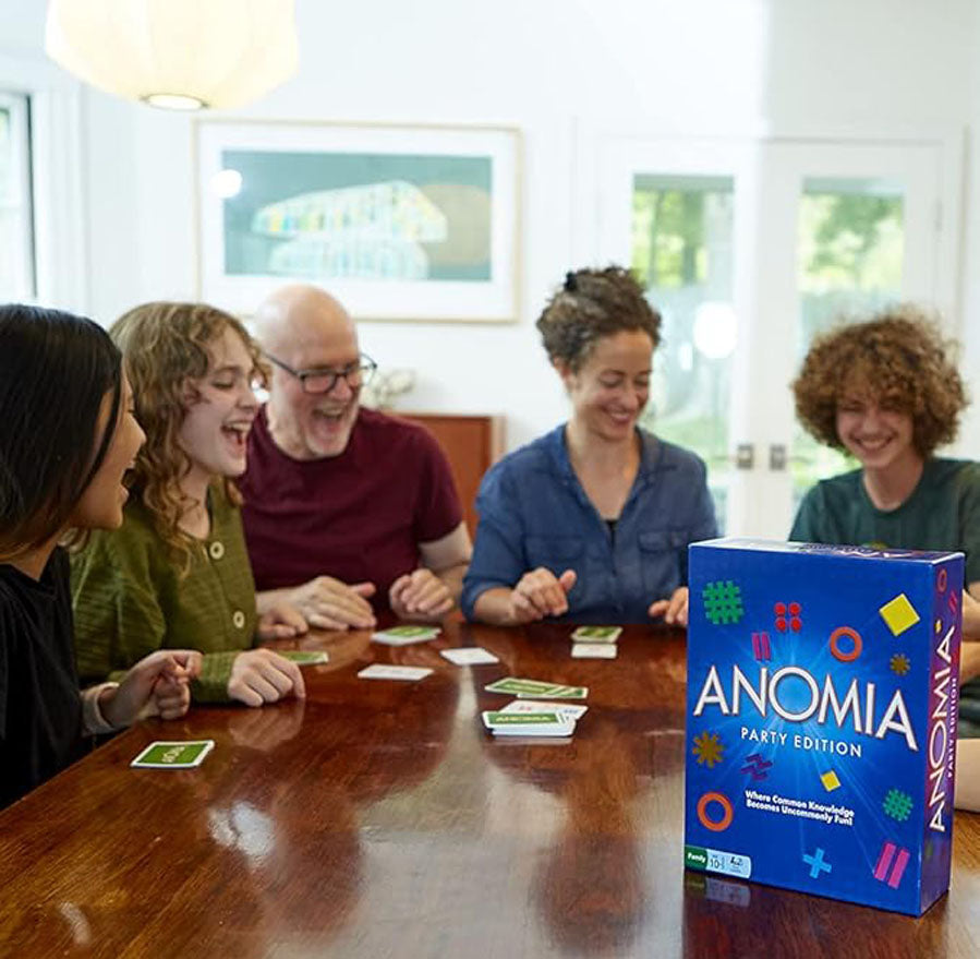 Anomia: Party Edition – 6 New Decks | 425+ Unique Categories, Fast-Paced Party Card Game