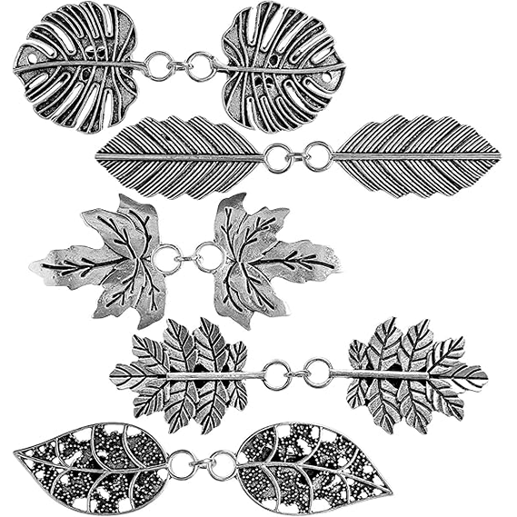 Vintage Shirt Dress Sweater Cardigan Shawl Cape Clips for Women