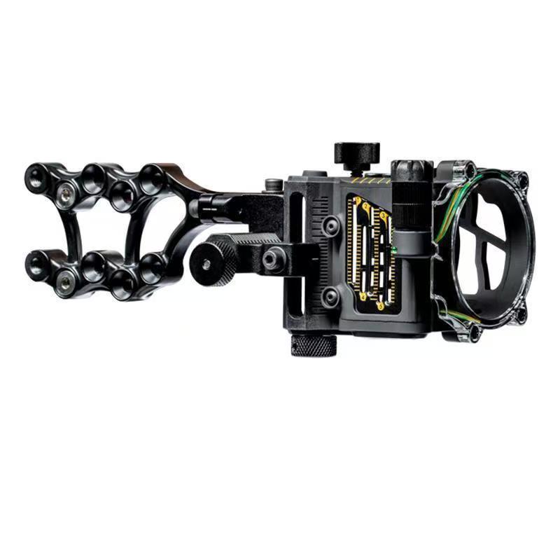 Bow Accessory M1 Metal Five-Pin Sight – Aluminum Alloy Outdoor Archery Aid